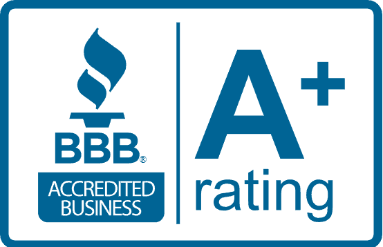 A+ rating from Better Business Bureau